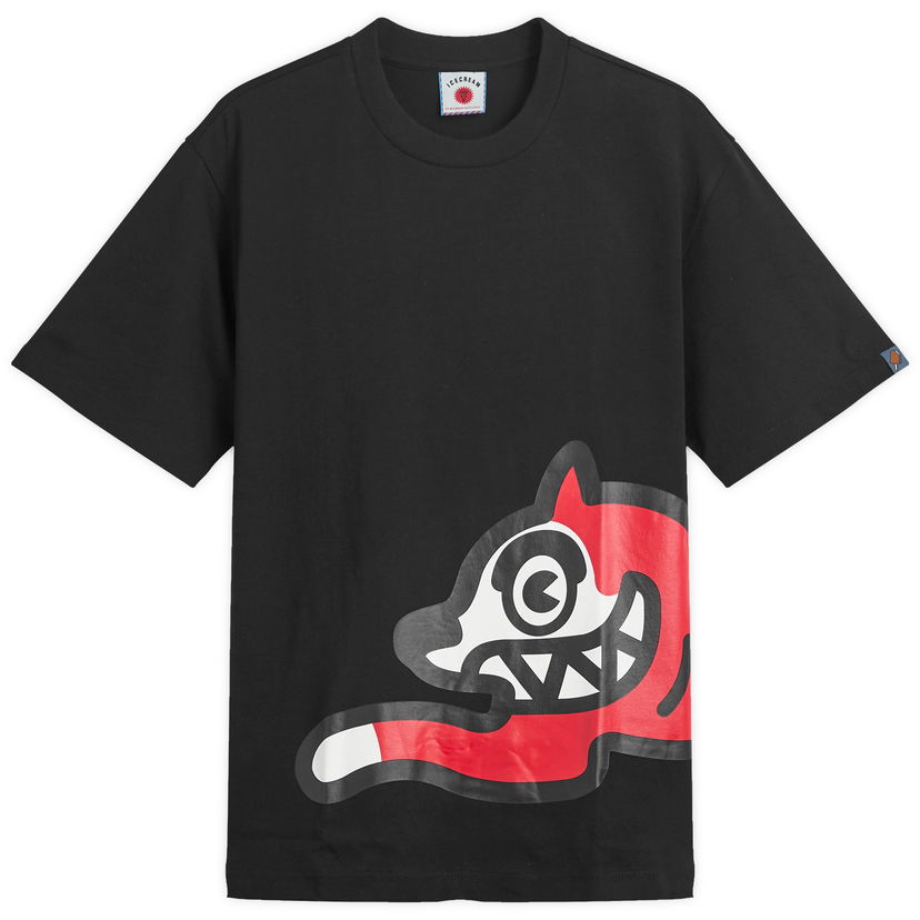 T-shirt BBC IceCream Jumbo Running Dog Graphic Tee Svart | IC24235-BLK