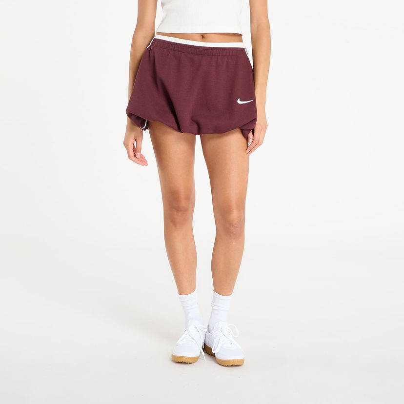 Kjol Nike Nike Bubble Skirt Bourgogne | IO8838-652