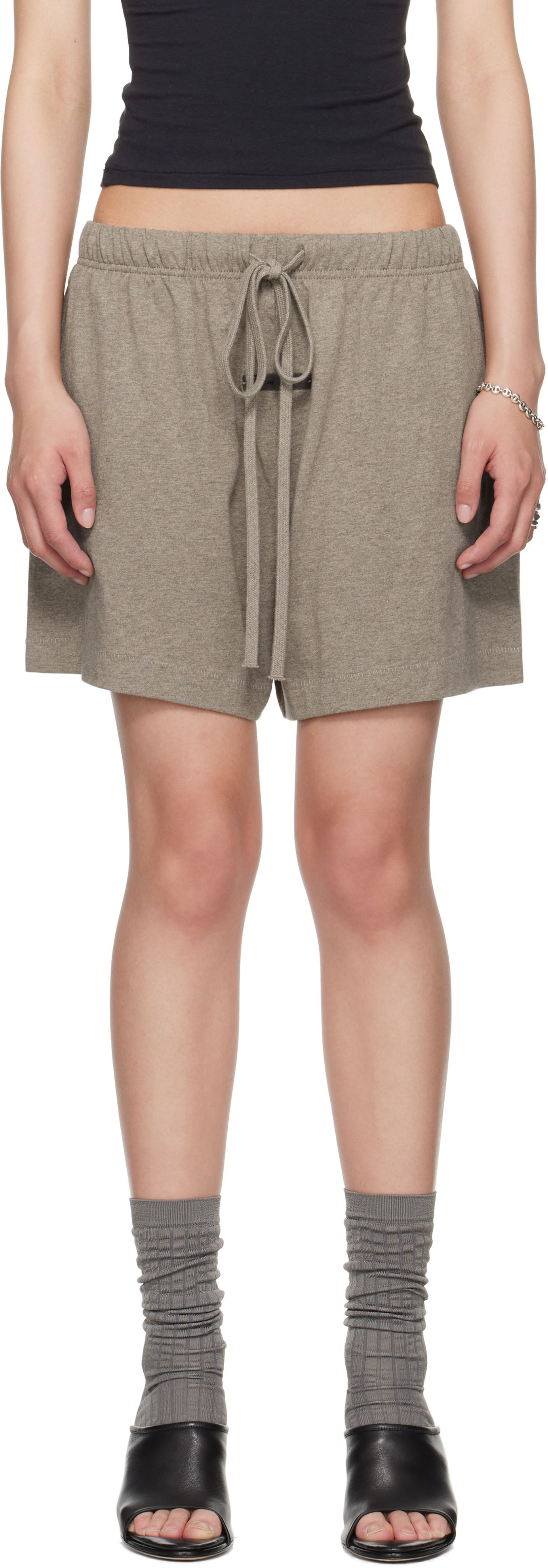 Shorts Fear of God Fear of God ESSENTIALS Soccer Shorts Grå | 160SP255653FW, 0