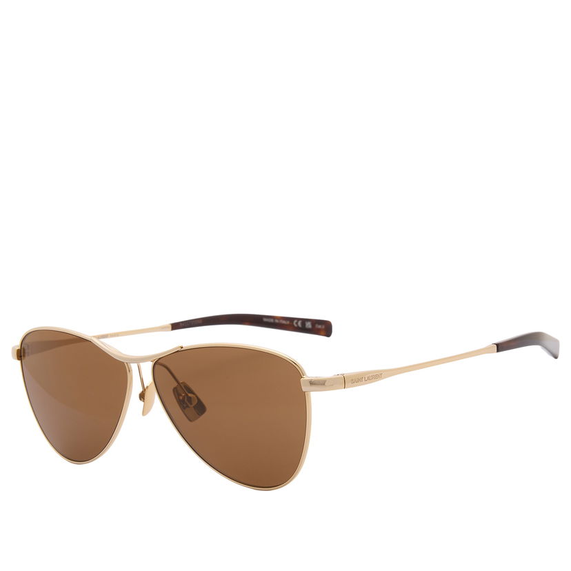 Solglasögon Saint Laurent Saint Laurent SL 831 Vesper Sunglasses Metallisk | SL-831-VESPER-005