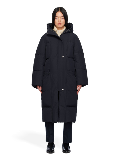 Rockar Jil Sander Quilted Down Coat Svart | J40AF0125_J74276