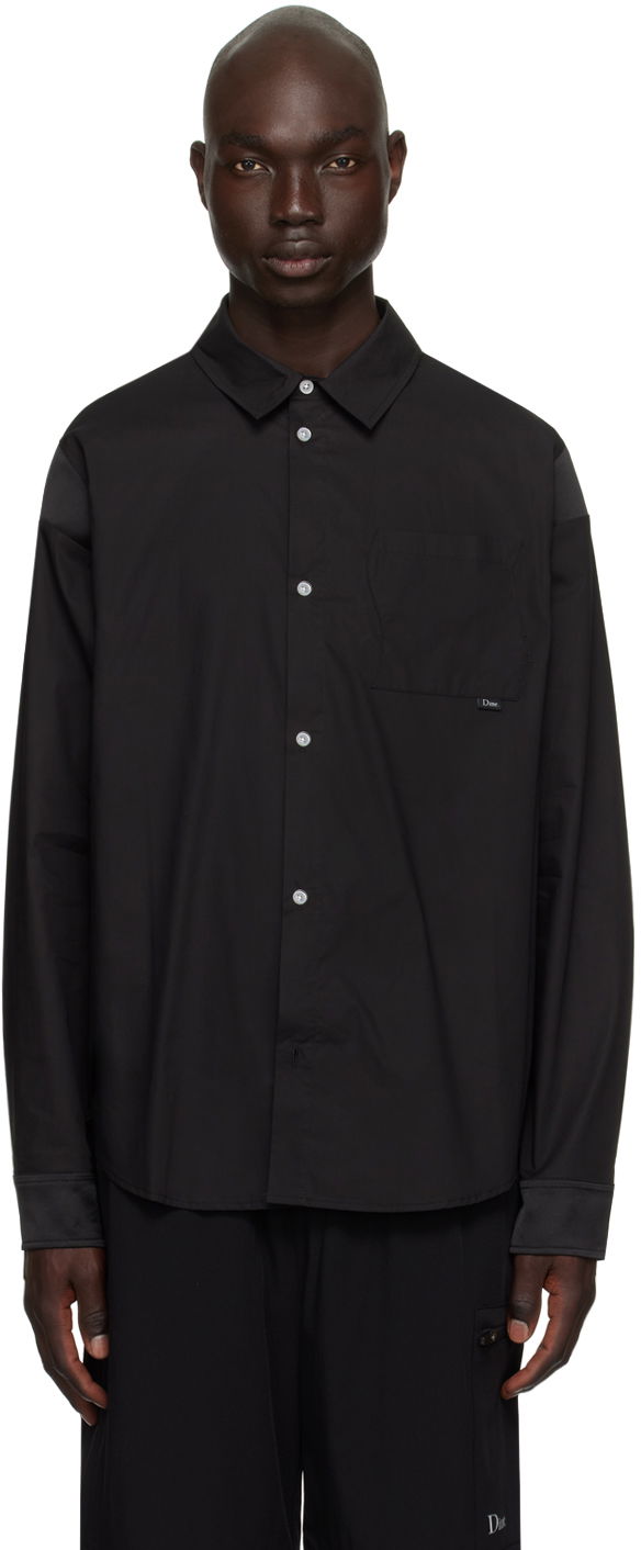 Skjorta Dime Pocket Shirt Svart | DIME23D1F4BLK, 0