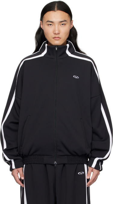 Vindjacka VETEMENTS Vetements Oval Logo Gym Jacket Svart | UA66JA360B, 0