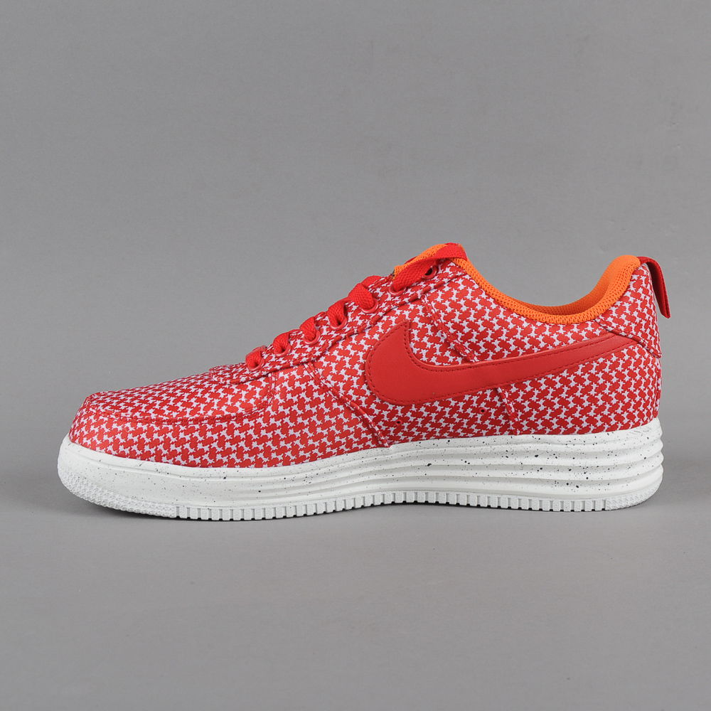 Sneakers och skor Nike Lunar Force 1 Undefeated SP Röd | 652805-660, 0