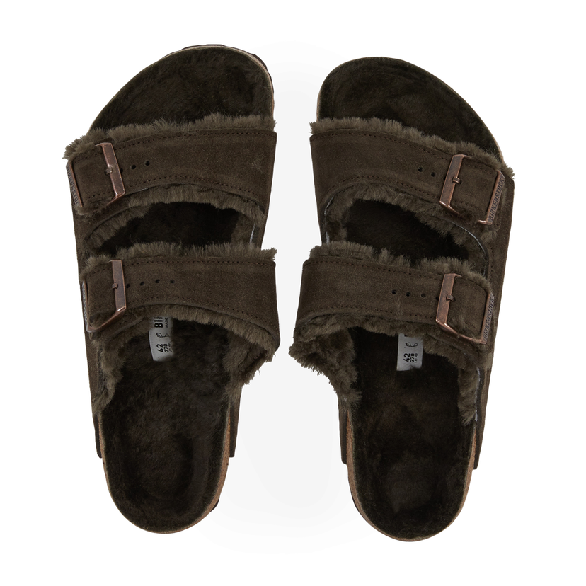 Sneakers och skor Birkenstock Arizona Shearling Marron Brun | 1020566