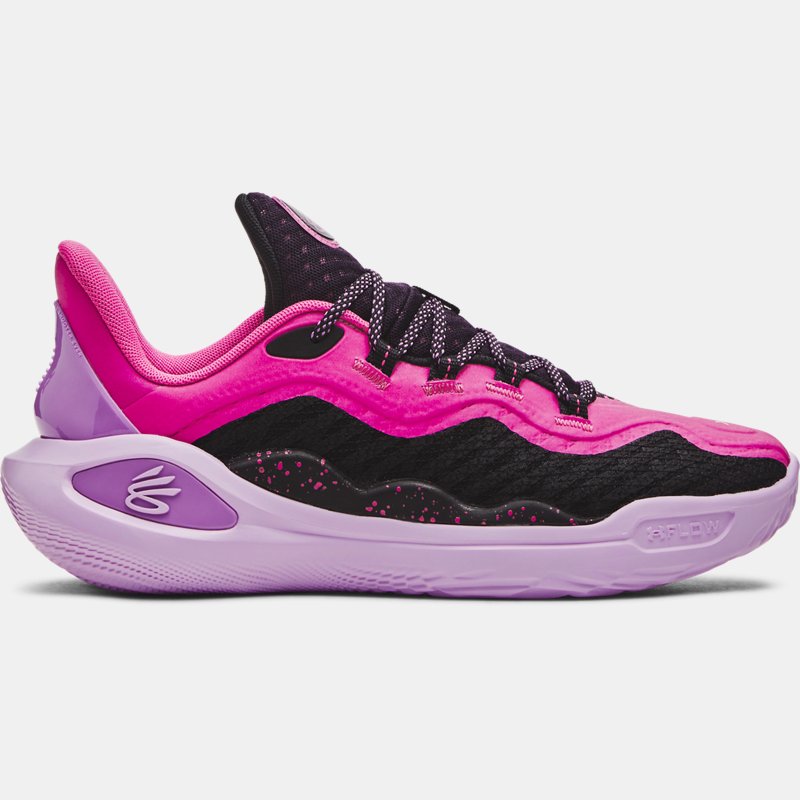 Basketboll Under Armour Unisex Curry 11 GD Basketballschuhe Rebel Rosa / Provence Violett / Violett Ace 44.5 Rosa | 3027724-600