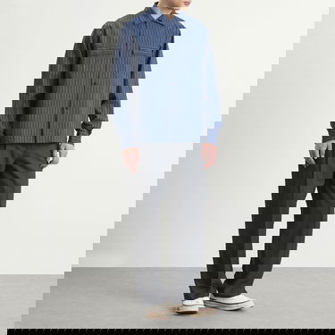 Skjorta visvim Keesey Stripe Shirt Blå | 0125205011005, 4