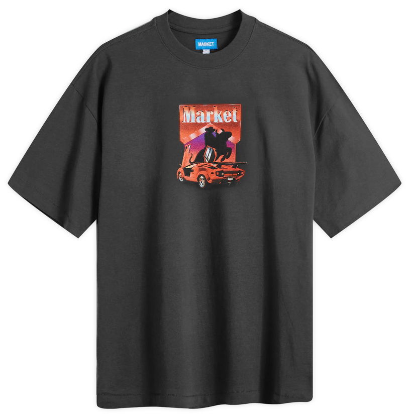 T-shirt MARKET Bullrider Svart | 399001939-WBK
