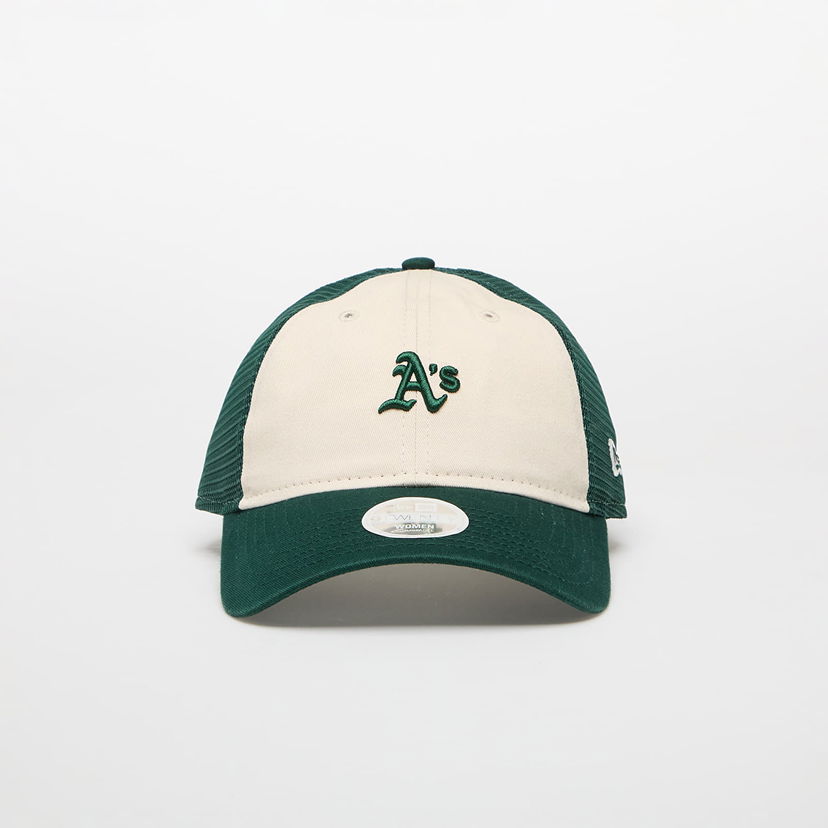 Keps New Era Trucker 9TWENTY Oakland Athletics Cap Beige | 60595372