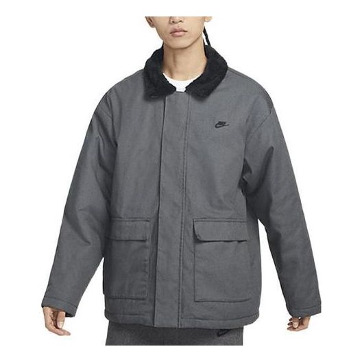 Parkas Nike Vintage Training Jacket Grå | FD6683-068, 0