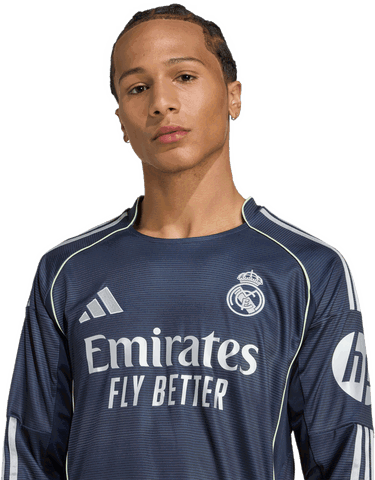 Jersey adidas Performance Real Madrid 25/26 Away Long Sleeve Jersey Mörkblå | JP3939, 3