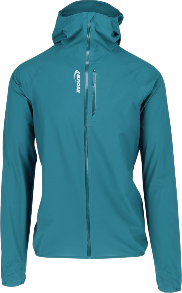Jacka inov-8 INOV-8 STORMSHELL Hooded Jacket Turkos | 001429-dt-001