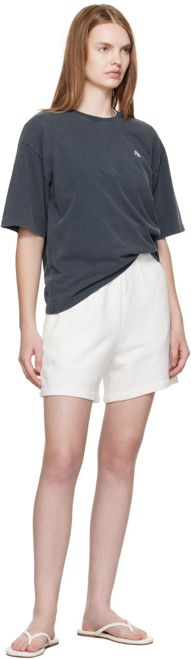 Shorts Anine Bing ANINE BING Kam Sweatshorts Vit | A-05-10999-OFW1, 3