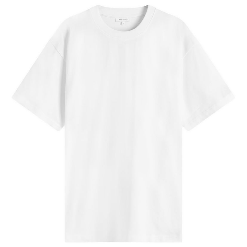 T-shirt NORSE PROJECTS Standard Heavyweight T-Shirt - Size Large Vit | N01-0679-0001