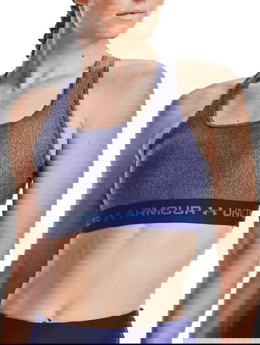 Behå Under Armour Crossback Mid Heather Bra Purpur | 1361036-415, 0