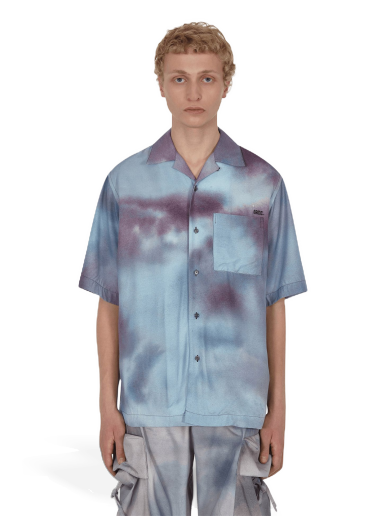 Skjorta OAMC Kurt Shirt Blå | OAMU601582 635