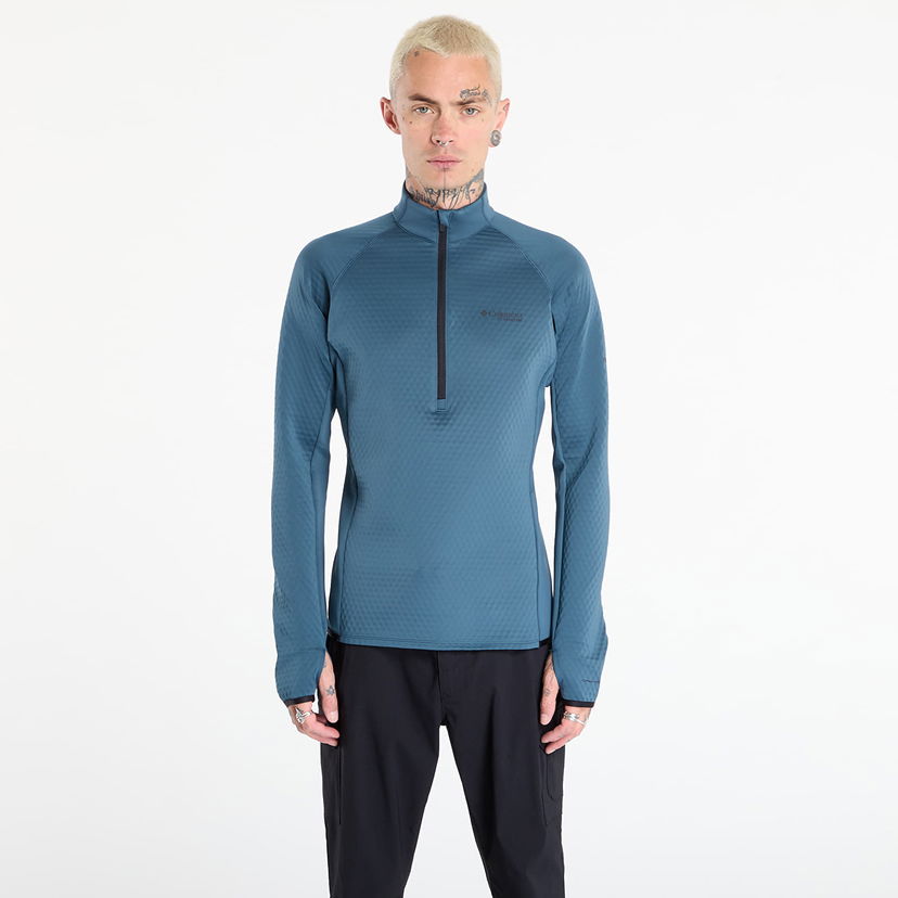 Sweatshirt Columbia Crystal Leaf Omni-Heat Helix Half Zip Top Blå | 2094983429
