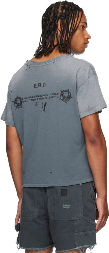 T-shirt Enfants Riches Déprimés Enfants Riches Déprimés 'Dream That Won't Go Away' Distressed Graphic T-Shirt Grå | 010-819, 2