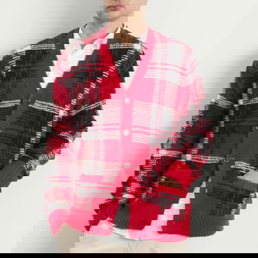 Sweater Polo by Ralph Lauren Check Cardigan Flerfärgad | 710980843001-Red, 5