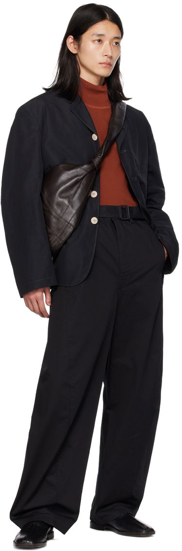 Trenchcoat LEMAIRE LEMAIRE Short Blazer Svart | JA1004 LF1019, 3