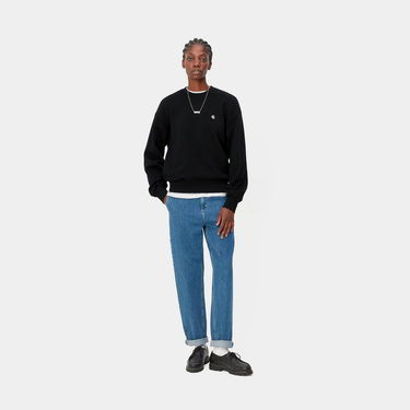 Sweater Carhartt WIP Casey Crewneck Svart | I032643_0M4_XX, 3