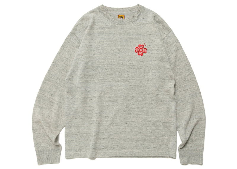 Sweater Human Made Blend Knit Sweater Grå | HM25CS022