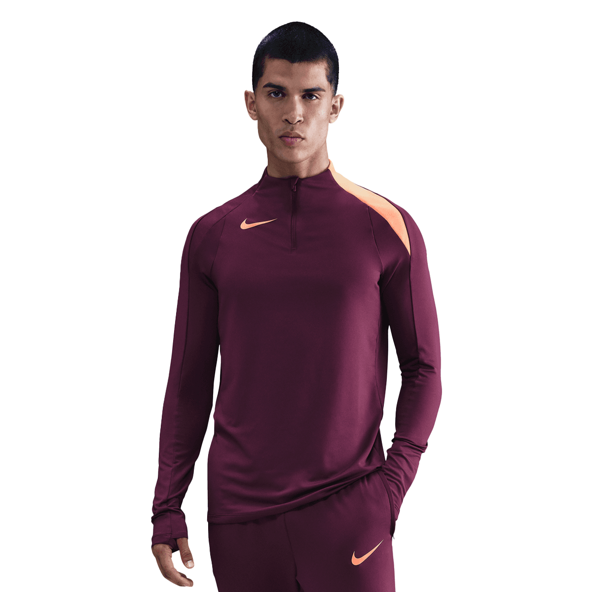 Sweatshirt Nike Dri-FIT Strike Drill Top Bourgogne | HV6402-610, 0