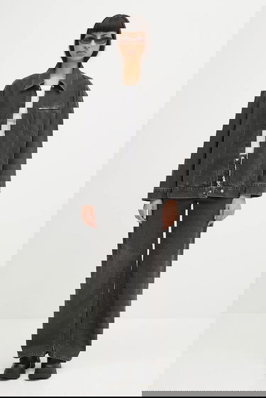 Jeans OUR LEGACY Our Legacy Treble Cut High Waist Jeans Svart | W2255TCC, 4