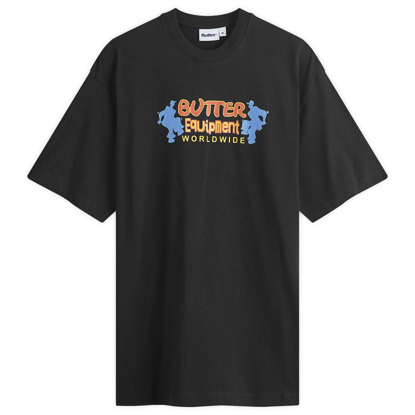 T-shirt Butter Goods Breaker T-Shirt Svart | BGQ224D10203