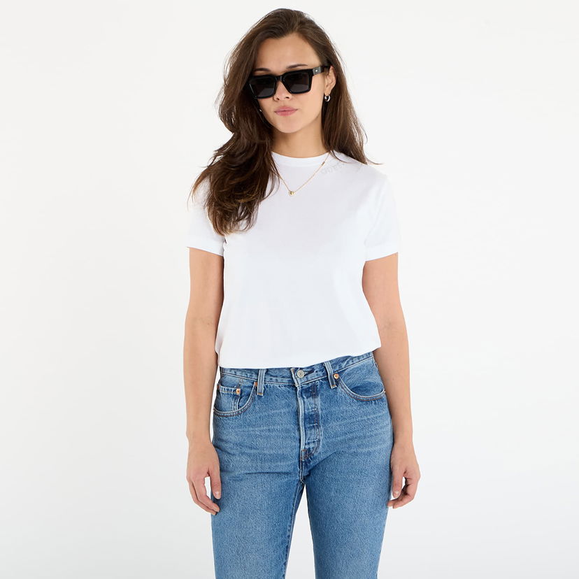 T-shirt GUESS Calida Short Sleeve T-Shirt Vit | V5BI12K8FQ4-G011