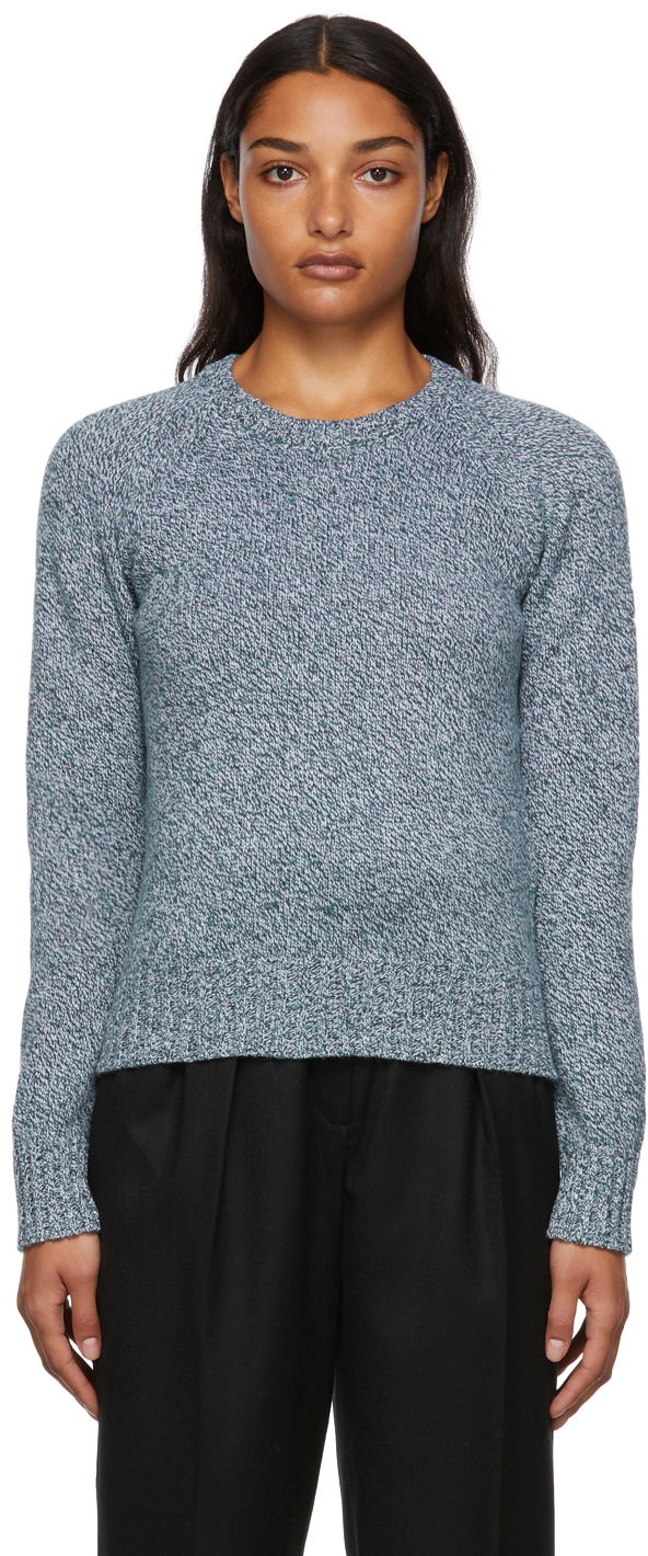 Sweater A.P.C. A.P.C. Alyssa Wool Crewneck Sweater Grön | WVAXY-F23965
