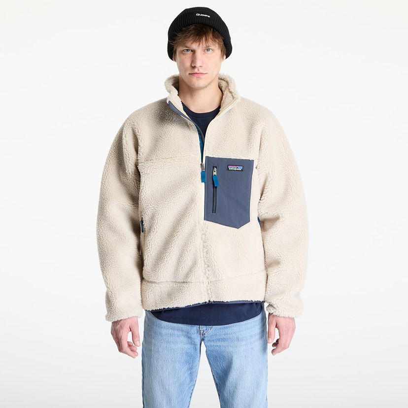Pufferjacka Patagonia Patagonia Classic Retro-X Fleece Jacket Beige | 23056 NTSB