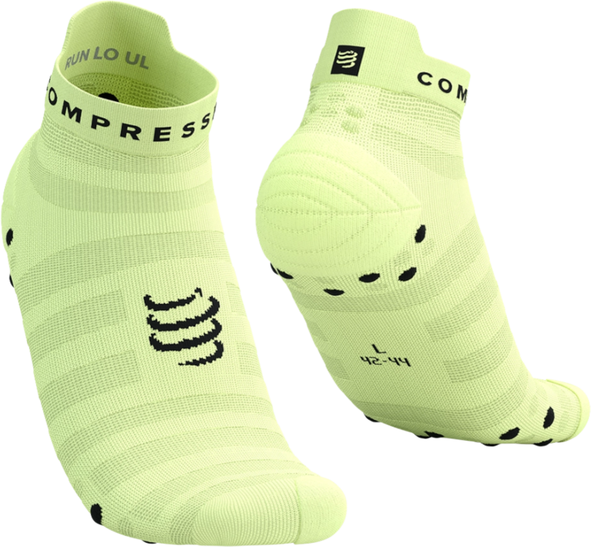 Strumpor Compressport Compressport Pro Racing v4.0 Ultralight Run Low Socks Grön | xu00051b6043, 0