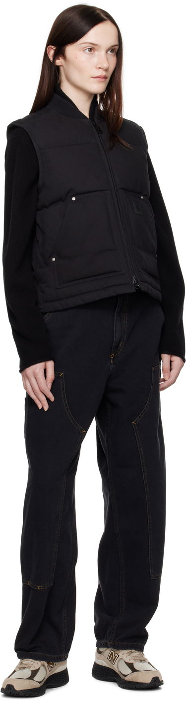 Cargo byxor Carhartt WIP Double Knee Denim Work Pants Svart | I034229 8906, 3