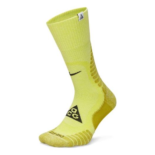 Strumpor Nike ACG ACG Outdoor Crew Socks Gul | DV5465-700