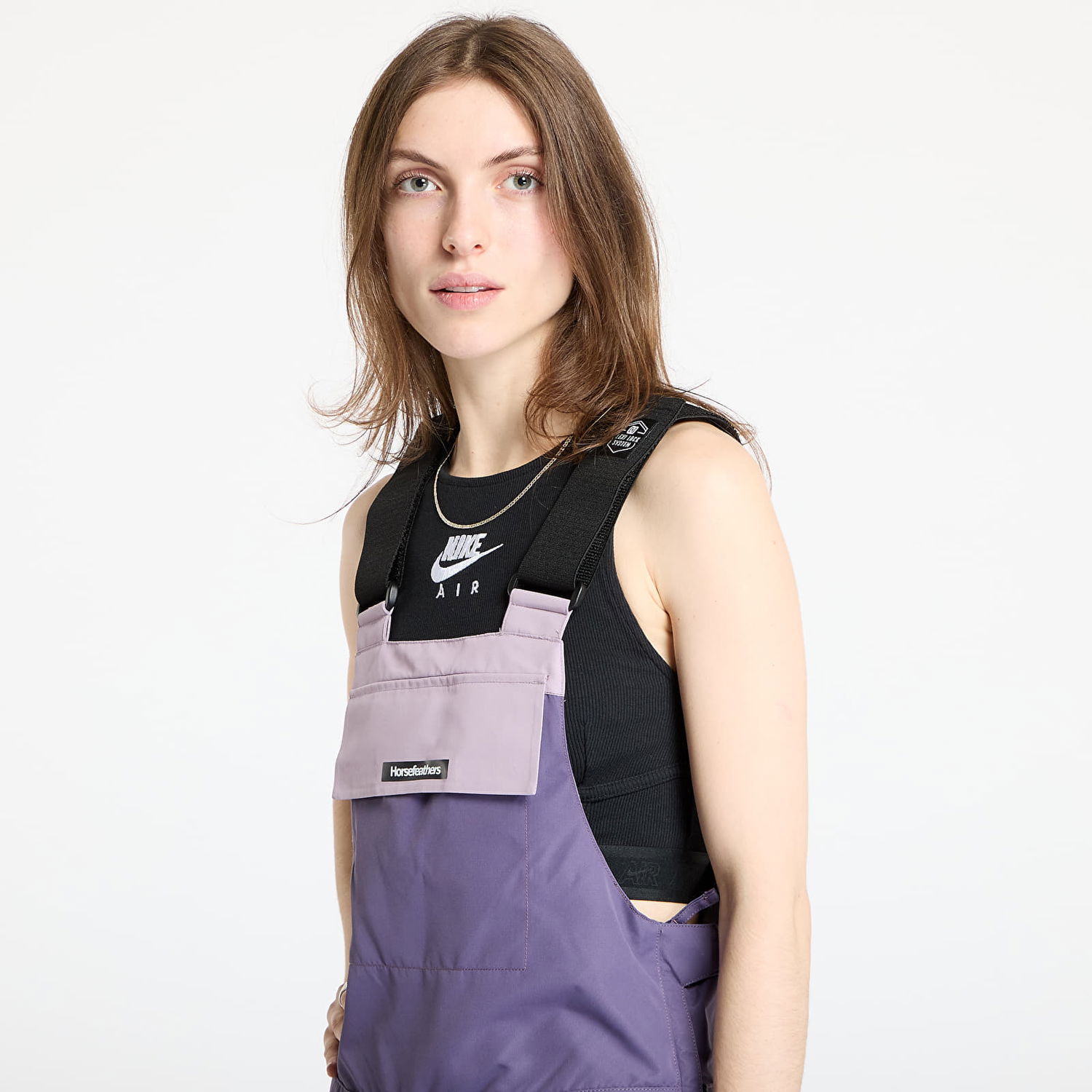 Jumpsuit Horsefeathers Women's Insulated Snow Bib Pants Purpur | OW226E, 1