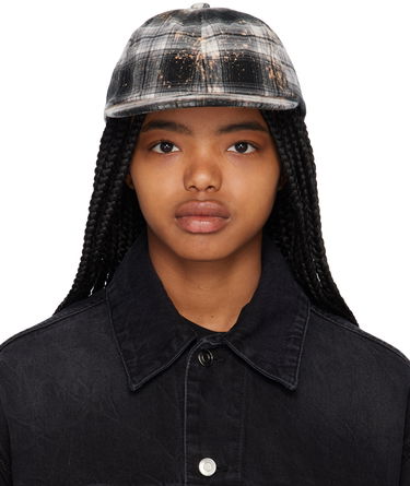 Keps We11done We11done Bleach Check Baseball Cap Flerfärgad | WD-AH1-23-410-U-BK, 0