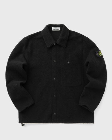 Skjorta Stone Island Stone Island Bouclé Overshirt Svart | K2S151200021S0214.V0029, 1