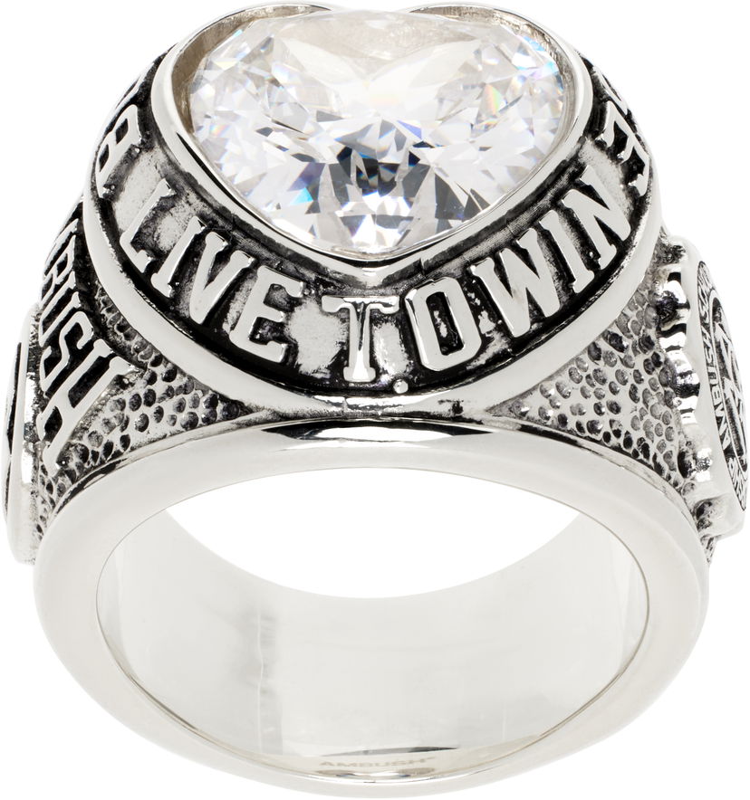 Ringa Ambush AMBUSH Heart Class Ring Metallisk | 12114804