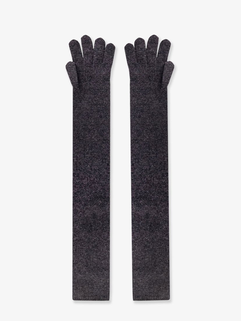 Handskar Max Mara Long Fingerless Gloves by Svart | 2424566013600011