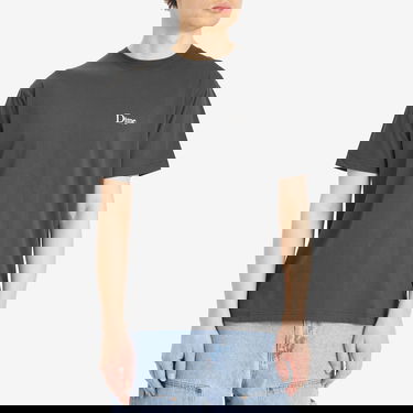 T-shirt Dime Classic Small Logo T-Shirt, Size Large Grå | DIMESP2550BLK, 2