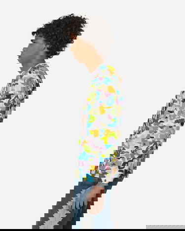 T-shirt BAPE Multi Camo Shark Tee Flerfärgad | 1G80 111 008 WHITE, 3