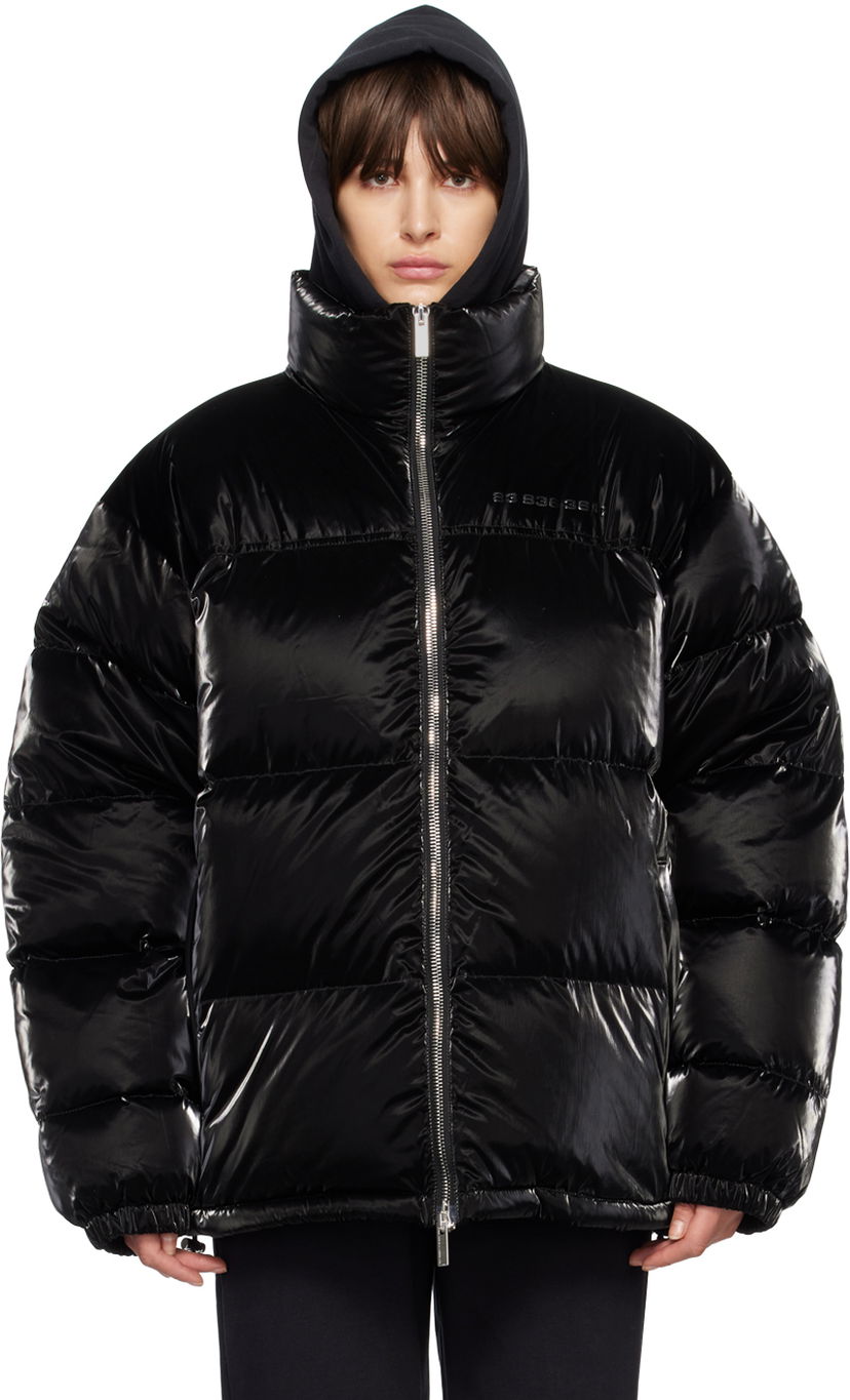Pufferjacka VETEMENTS Puffer Down Jacket Svart | VL16JA280B