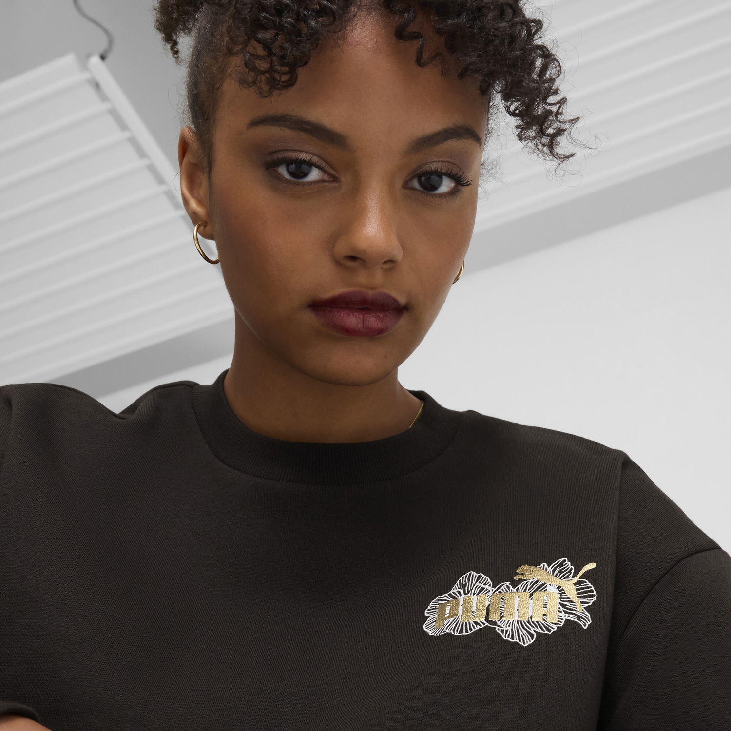 Sweatshirt Puma ESS+ Class Act Crewneck Sweatshirt Svart | 681693_01, 1