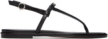 Tillbehör Aeyde Aeyde Nala Leather Thong Sandals Svart | A11-FS-TTTR08FL48-SS24-800-007, 0