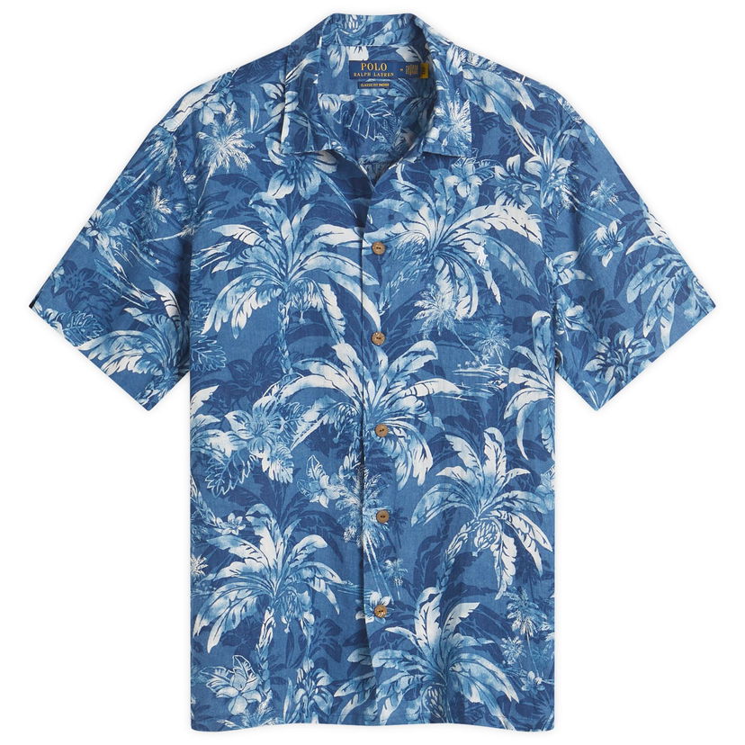 Skjorta Polo by Ralph Lauren Ralph Lauren Surf Club Vacation Shirt, Size Large Blå | 710965897001