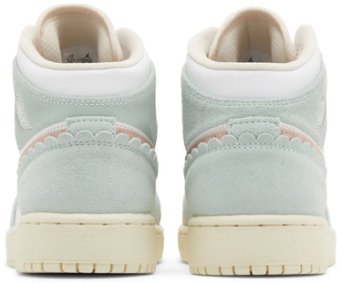 Sneakers och skor Jordan Air Jordan 1 Mid SE Pink Oxford (GS) Vit | DZ5361-100, 3