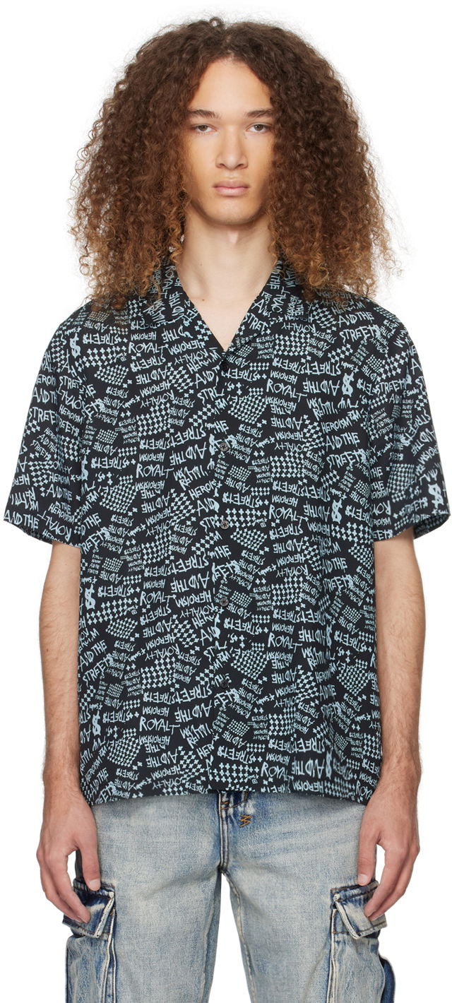 Skjorta Ksubi Heroism Shirt Grå | MPS24SH013