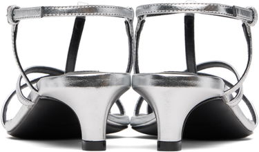 Sneakers och skor Jil Sander Jil Sander Cage Low Heel Sandals Metallisk | J15WP0129_P4836, 1