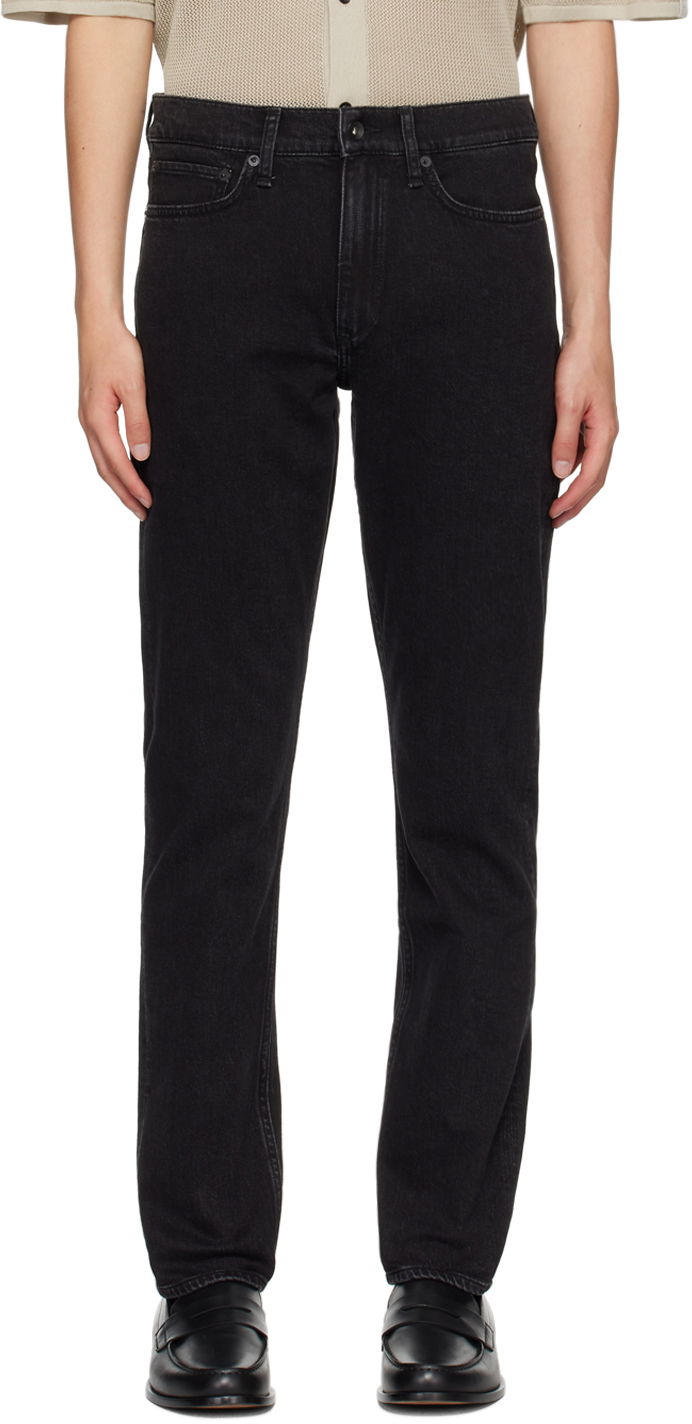 Jeans rag & bone Fit 2 Slim-Fit Jeans Svart | MED23S1223FDWB